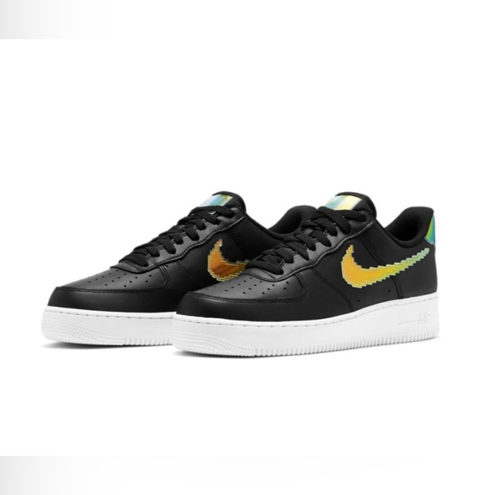 Nike Air Force 1 Low '07 LV8 Iridescent Pixel Swoosh Black